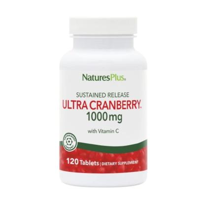 Ultra canneberge libération prolongée 1000 mg - 120 comprimés - Nature's Plus