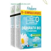 Dépuratif bio - 40 ampoules - Fitoform