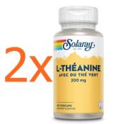 L théanine - 2 boîtes de 45 capsules - Solaray