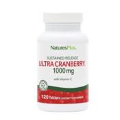 Ultra canneberge libération prolongée 1000 mg - 120 comprimés - Nature's Plus